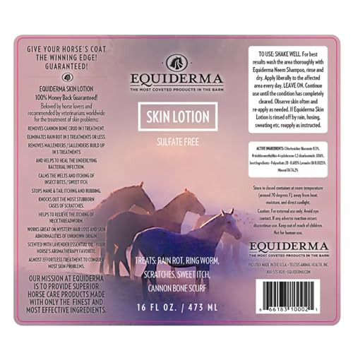 Equiderma 2 Pack) Horse Skin Lotion With 10 2 Pack