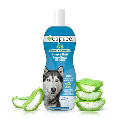 Espree Simple Shed Dog Shampoo & Conditioner Shed Control Formula With Goat's 20Oz
