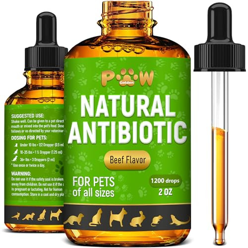 Golden Paw Antibiotics For Dogs 2 Oz