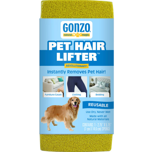 Gonzo Natural Magic Pet Hair Lifter Remove Dog Cat And Other Pet Hair From