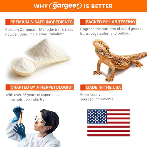 Gargeer 'vitamin A Plus' Supplement For Reptiles 3Oz