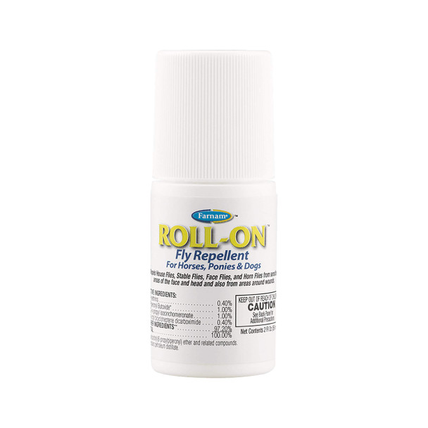 Farnam RollOn Fly Repellent For Horses Ponies And Dogs 2 Ounces