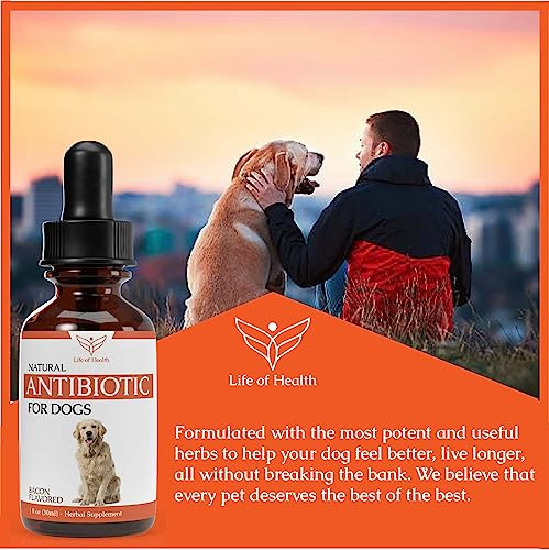 Life Of Health Natural Antibiotics For Dogs 1 Oz
