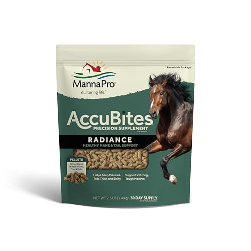 Manna Pro Accubites Radiance Equine Supplement 7.5 Lbs