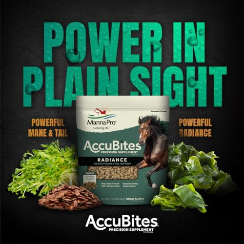 Manna Pro Accubites Radiance Equine Supplement 7.5 Lbs