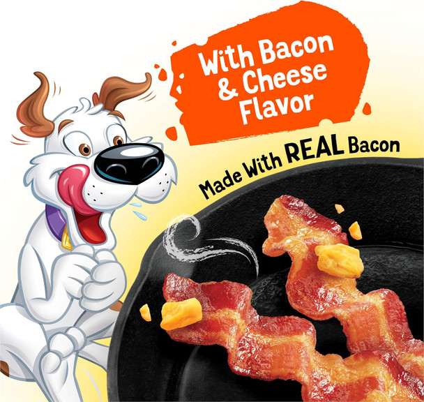 Purina Beggin' Strips With Real Meat Dog Training Treats With Bacon and Cheese Flavors - (Pack of 2) 26 oz. Pouches