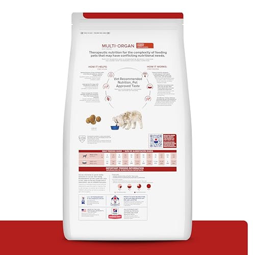 Hill's Prescription Diet MultiOrgan Complex Support Dry Dog Food Chicken . Bag 8.5 Lb