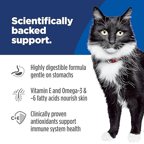 Hill's Science Diet Adult Sensitive Stomach & Skin Grain Dry Cat Food Salmon 13 Lb