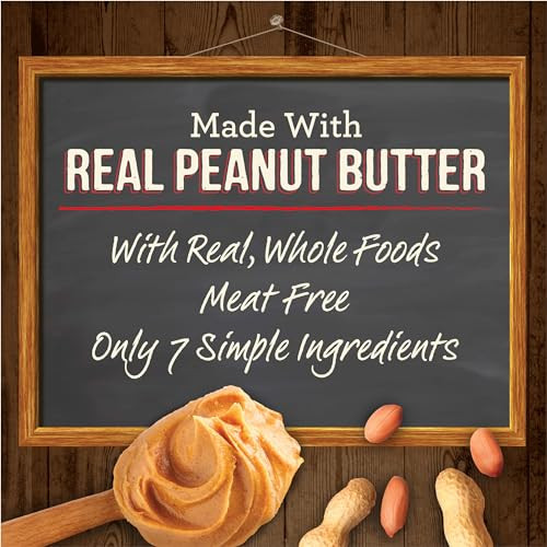 Merrick Oven Baked Dog Treats Natural Cookies For Dogs Paw'some P'nut Butter 11 Oz