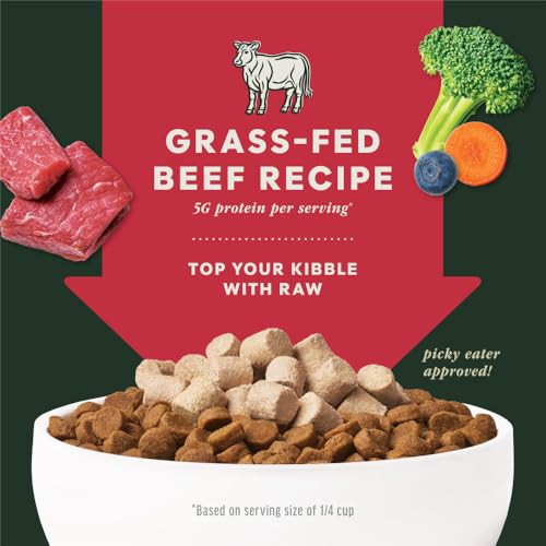 Instinct Rawboost Mixers Freeze Dried Dog Food Topper GrainFree Recipe All Natural 14 Oz