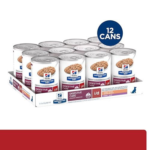 Hill's Prescription Diet I/D Digestive Care Puppy Wet Dog Food Turkey . Cans 12Pack 13 Oz 12Pack