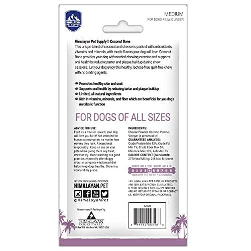 Himalayan Dog Chew Coconut And Himalayan Cheese Dog Chew 45 Lbs