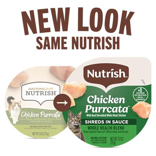 Nutrish Grain Wet Cat Food Chicken Purrcata Whole Health Blend With 2.8 Oz Pack Of 12