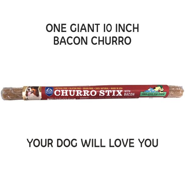 Himalayan Dog Chew Yaky Churro Himalayan Cheese Treats 10 Inch
