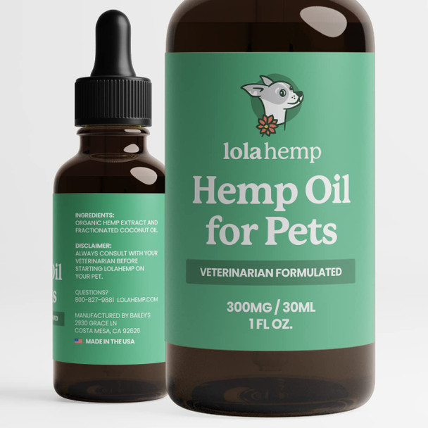 Lolahemp Hemp Oil For Dogs & Cats Made In Usa At Family