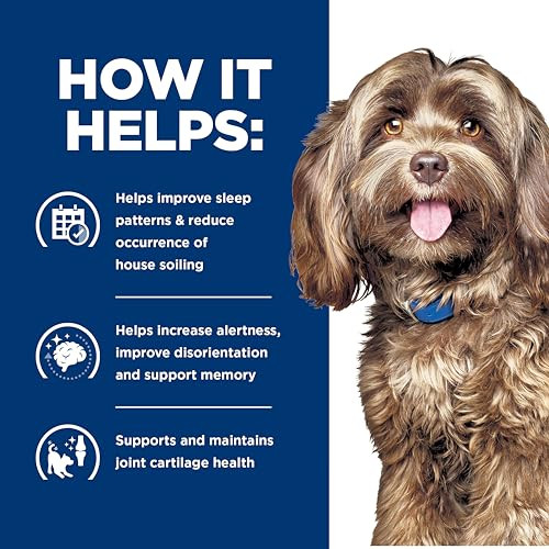 Hill's Prescription Diet Brain Care + J/D Joint Care Dry Dog Food Chicken 8.5 Lb