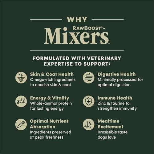 Instinct Rawboost Functional Mixers Freeze Dried Dog Food Topper GrainFree Real Beef 5.5 Oz