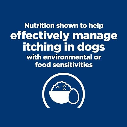 Hill's Prescription Diet Derm Complete Environmental/Food Sensitivities Wet Dog Food Rice & Egg 13 Oz 12Pack