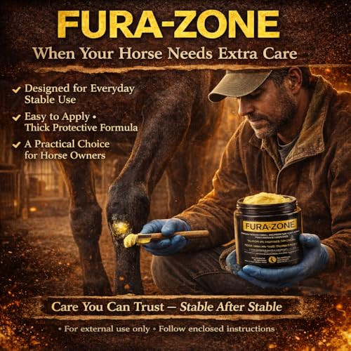 Luckyond Equine Topical Care Ointment For Horses Nitrofurazone 1 Lb