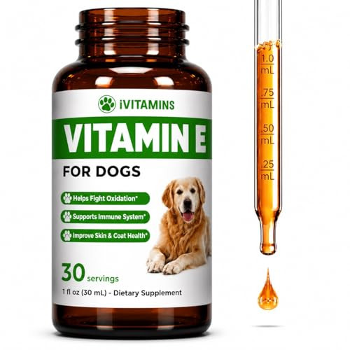 Ivitamins Vitamin E For Dogs Vitamin E Oil For Dogs Helps To 1 Fl Oz