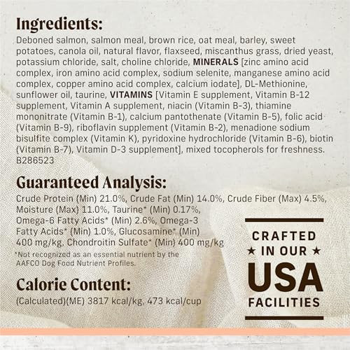 Merrick Limited Ingredient Diet Premium And Natural Kibble With Healthy Grains Salmon 22.0 Lb