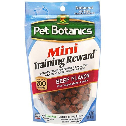 Pet Botanics Mini Training Rewards For Dogs 3 Flavor Variety Bundle: (1) Bacon 4 Oz 200 Count