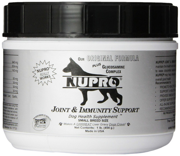 Nupro Joint And Immunity Support For Dogs (Small Breed Size 1Pound