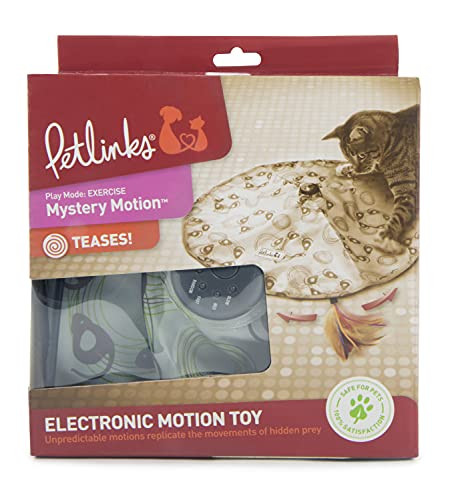 Petlinks Mystery Motion Concealed Electronic Motion Cat Toy Battery Powered Randomly Selected