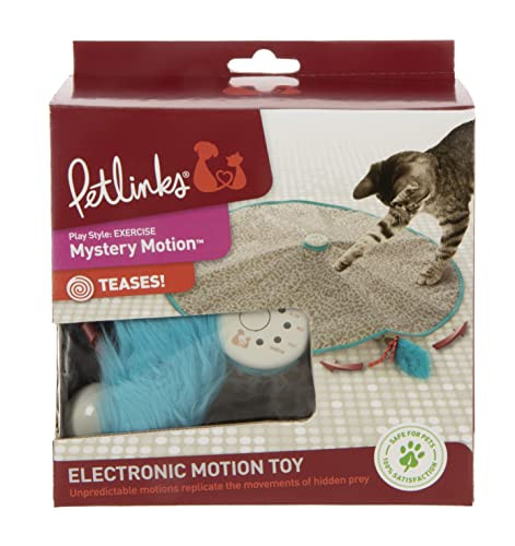 Petlinks Mystery Motion Concealed Electronic Motion Cat Toy Battery Powered Randomly Selected