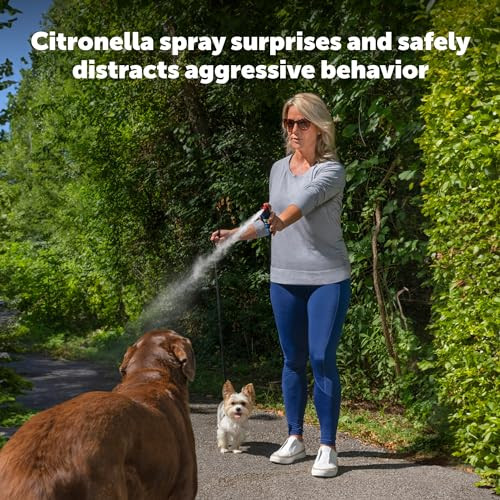 Petsafe Sprayshield Animal Deterrent With Clip Citronella Dog Repellent Spray Ranges Up 2.4 Oz 10 Ft