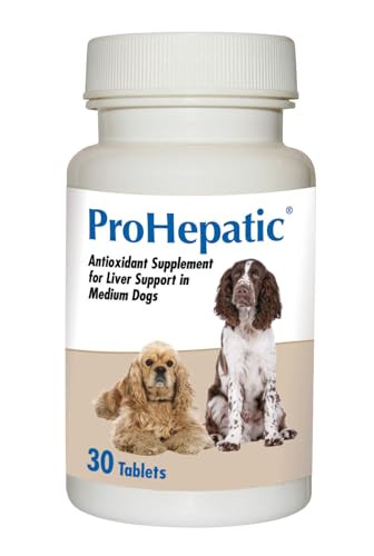 Prohepactic Prohepatic Liver Support Supplement For Medium Large Dogs 30 Tablets