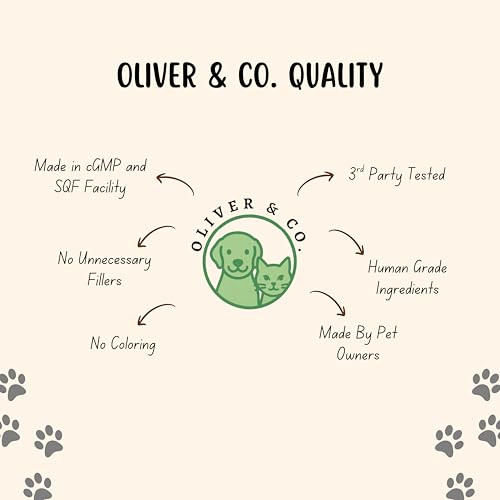 Oliver & Co. Dog Constipation Relief Constipation Relief For Dogs Helps To Gently Relieve 1 Fl Oz