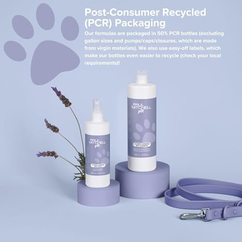 Paul Mitchell Pet Calming Lavender Mint Spray Conditioning Mist Grooming Spray For Dogs 8.5 Fl Oz
