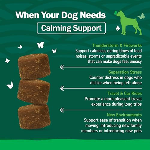 Petnc Natural Care Calming Aid Soft Chews For Dogs For Dogs Helps Promote Calmness 120 Count