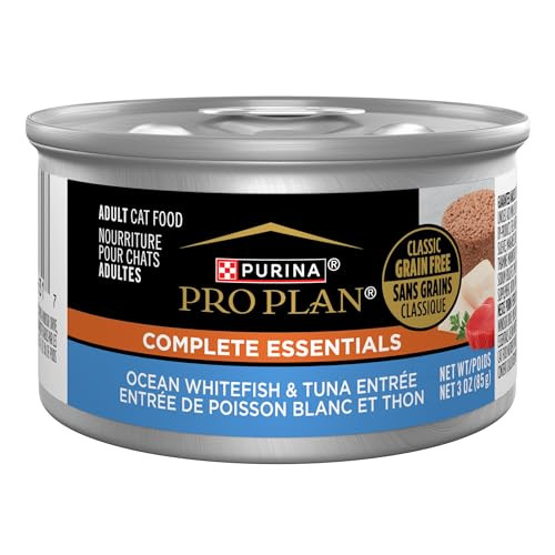 Purina Pro Plan Grain High Protein Pate Wet Cat Food Complete Essentials Ocean 3 Oz Pack Of 24