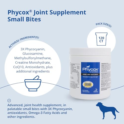 Phycox Joint Supplement Small Bites For Dogs 120 Ct