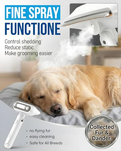 Picky Zoom Dog Brush For Shedding & Cat Brush For Shedding Deshedding Tool