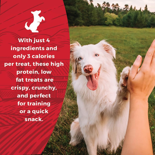 Rewardables Beef & Bully Collagen Puff Treats For Dogs For Rewarding And 6 Oz