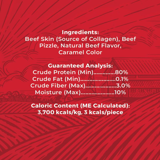 Rewardables Beef & Bully Collagen Puff Treats For Dogs For Rewarding And 6 Oz