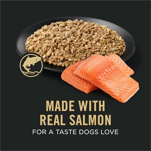 Purina Pro Plan Sensitive Skin And Stomach Dog Food Wet Classic Pate Salmon And 13 Oz Pack Of 12