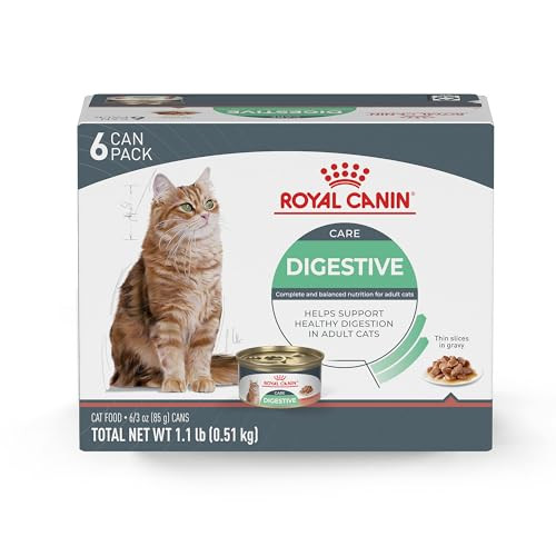 Royal Canin Feline Care Nutrition Digestive Care Adult Thin Slices In Gravy Cat 3 Oz Pack Of 6