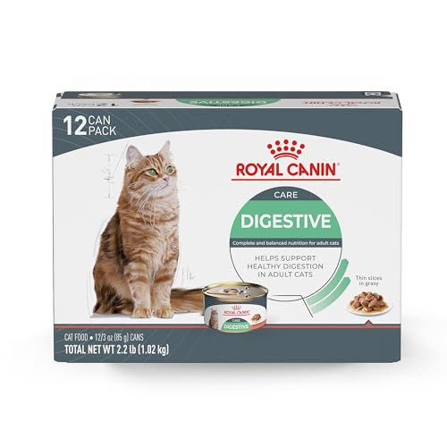 Royal Canin Feline Care Nutrition Digestive Care Adult Thin Slices In Gravy Cat 3 Oz Pack Of 12