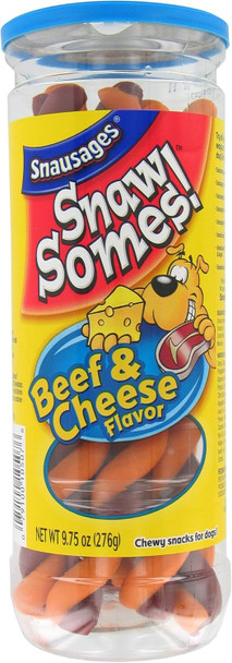 Snawsomes Beef & Cheese Flavor Dog Treats 9.75 oz