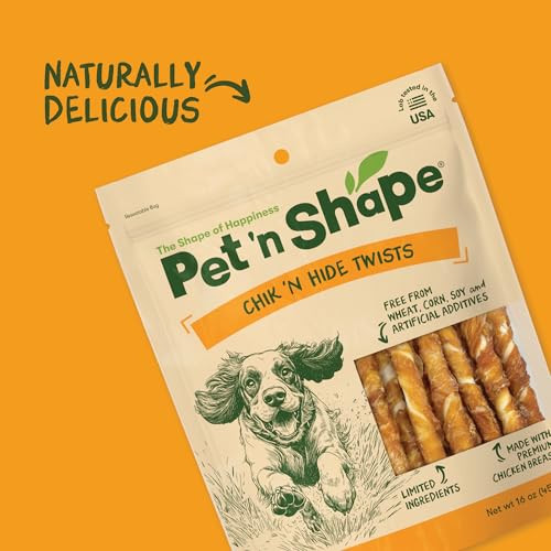 Pet 'n Shape Chik 'n Hide Twists 16 Oz