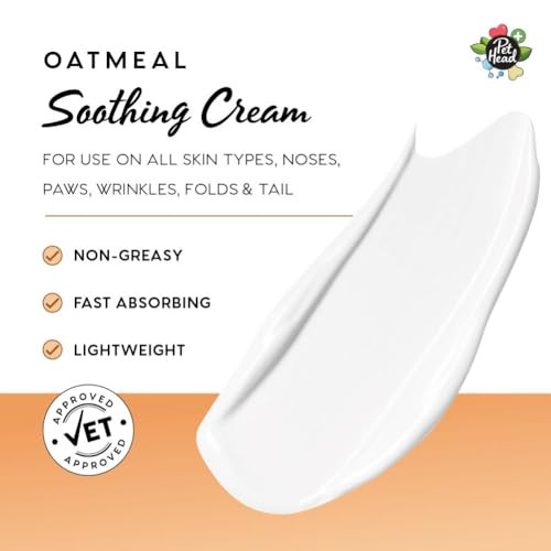Pet Head Health Oatmeal Soothing Cream For Dogs 3 Fl. Oz