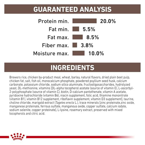 Royal Canin Veterinary Diet Canine Gastrointestinal Treats Adult Dry Dog Food . Bag 17.6 Oz