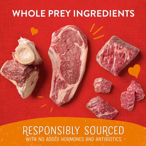 Stella & Chewy's ze-Dried Raw Wild Weenies Dog Treats – All-Natural, Protein Rich, Grain Dog & Puppy Treat – Great for Training & Rewarding – Grass-Fed Beef Recipe – 3.25 oz Bag