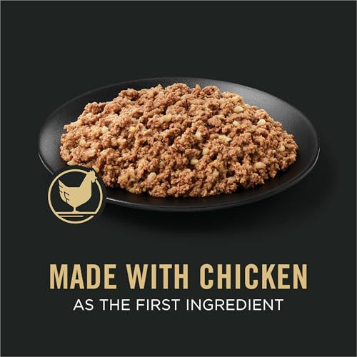 Purina Pro Plan Complete Essentials Classic Pate Dog Food Chicken And Rice Entr'e (Pack 13 Oz Pack Of 12