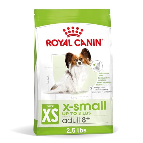 Royal Canin Size Health Nutrition XSmall 8+ Senior Dry Dog Food Bag 2.5 Lb