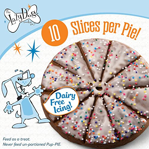 The Lazy Dog Cookie Co. Original PupPie Happy Adoption Day Dog Celebration Treat Gotcha Day PreSliced 5 Oz Pack Of 1
